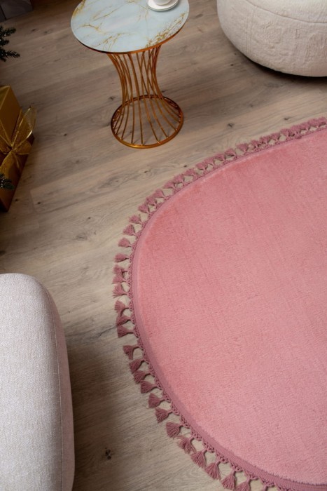 Коврик Arya Carolina Пудровый