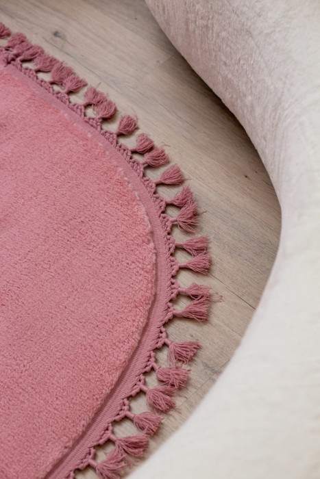 Коврик Arya Carolina Пудровый