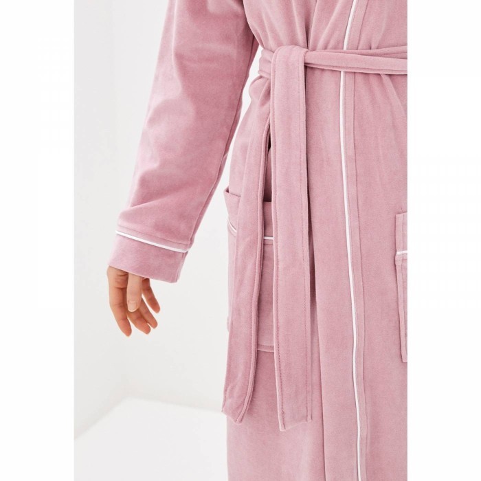 Венера M (пудра) Халат велюровый