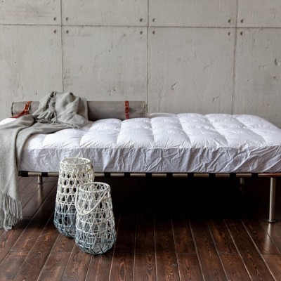Наматрасник Mattress Cottonwash Grass легкий, с юбкой 90х200