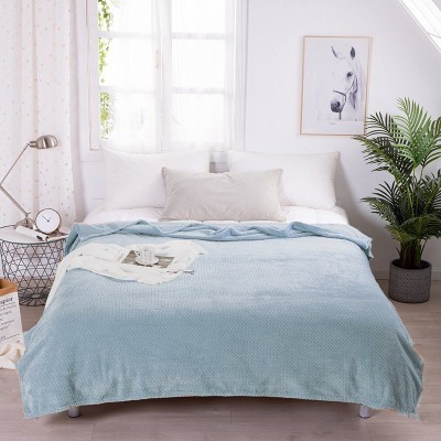 Плед фланелевый Spiga однотонный 	SP2022-02