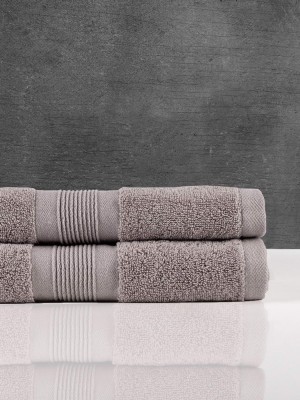 Moon (серое) 50х90 Полотенце Махровое