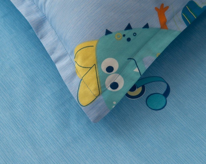 Crocodile (синий) Комплект постельного белья детский