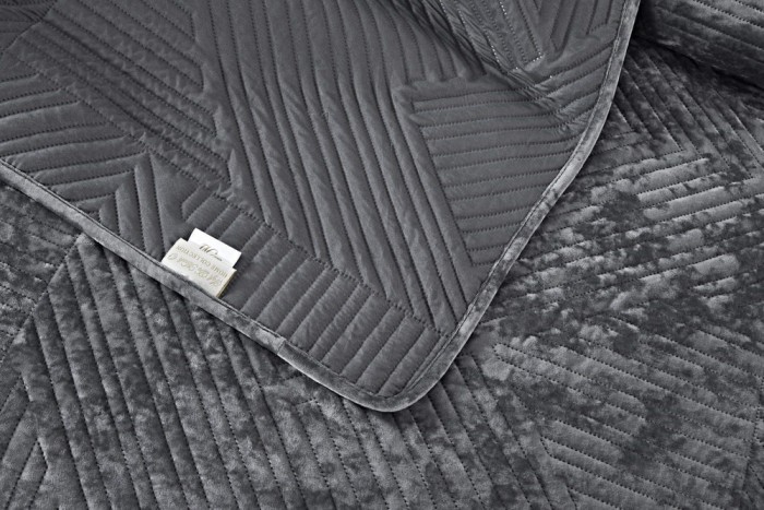 Патрисия (серая) Покрывало 240х260