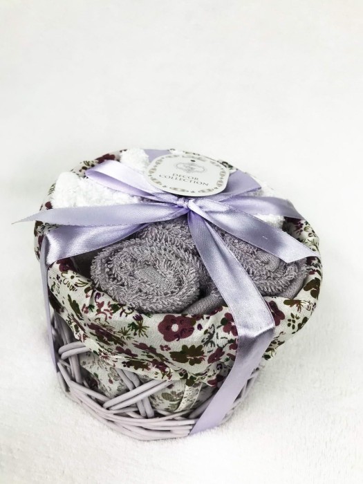 Мира (фиолет) Набор 30х30 (6 шт)