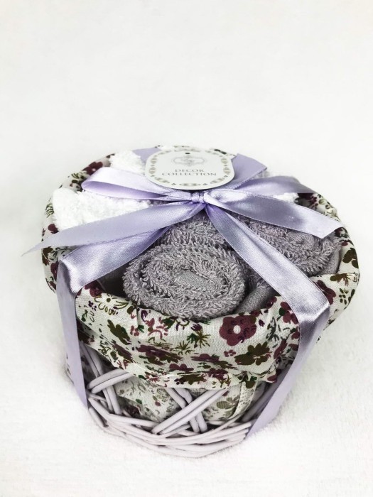 Мира (фиолет) Набор 30х30 (6 шт)