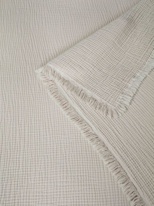 Комплекты для сна Stonewash Muslin (кремовый) комплект с покрывалом Евро
