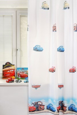 Портьера TAC &quot;ТАЧКИ&quot; 200 х 265 см - белый