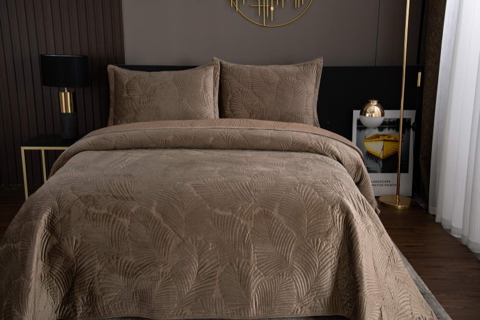 Ноэль (капучино) Покрывало 160х220