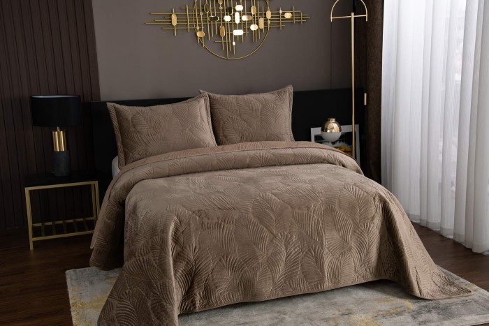 Ноэль (капучино) Покрывало 160х220