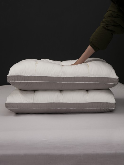 Подушки Cassette (жемчуг пепел) 50х70см