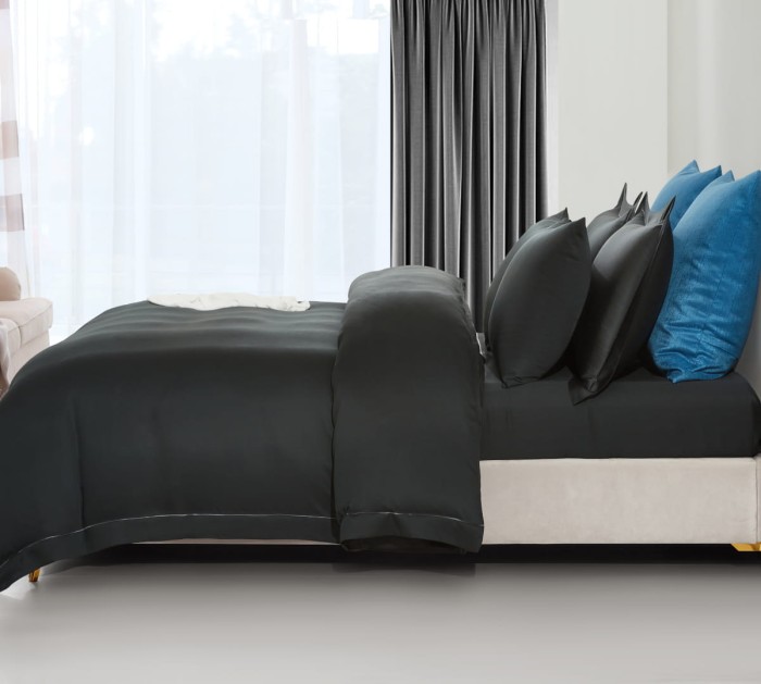 Постельное белье Arya Бамбук Tencel Arty Черный