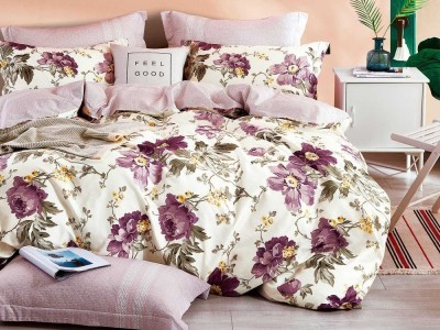 Постельное белье Asabella 1503-6 евро печатный сатин