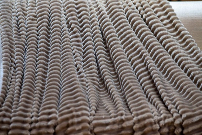 Полоса (кофе) Покрывало 160х220