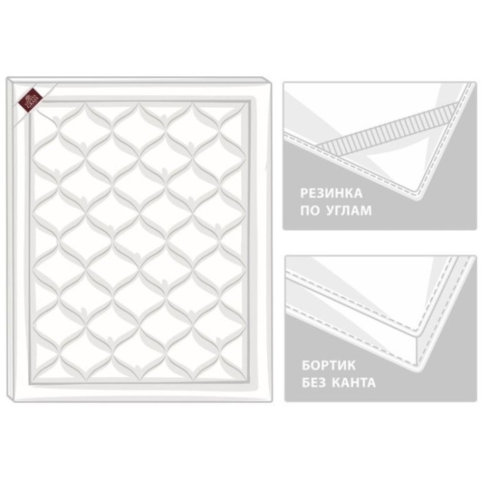 Наматрасник – топпер TOPPER CAMEL WOOL GRASS теплый 180х200