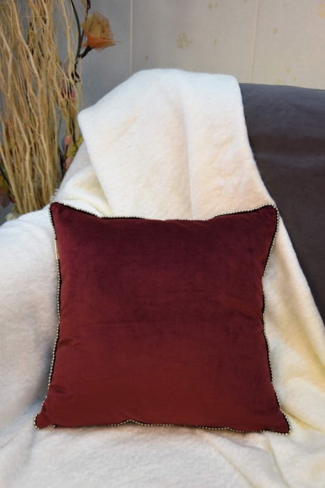 Шарлота (бордо) Наволочка 45х45