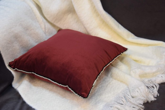 Шарлота (бордо) Наволочка 45х45