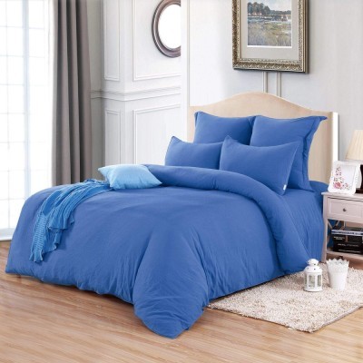 Асти (синий) Комплект постельного белья Евро 4н