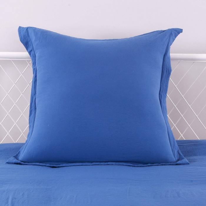 Асти (синий) Комплект постельного белья Евро 4н