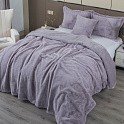 Покрывало декоративное Rabbit (лаванда пепел) 160х220см