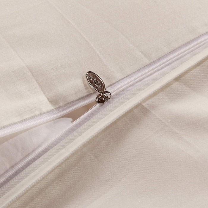 Селин (беж) Комплект постельного белья сатин Евро 4н