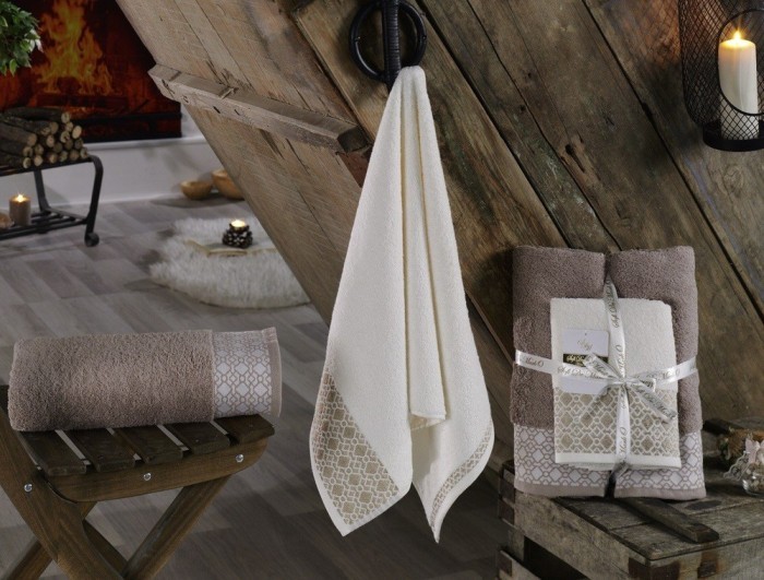 KARAT (крем-беж) 50x90-70х140 Комп. полотенец