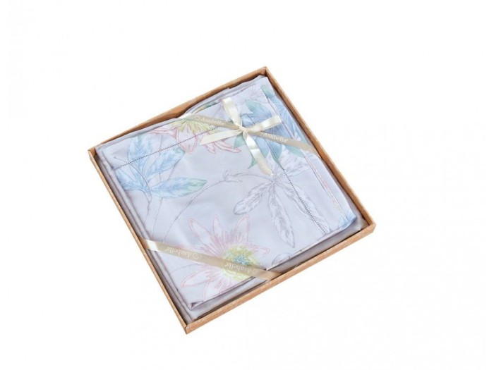 Комплект простыни с наволочками Asabella 1633-3Р тенсел