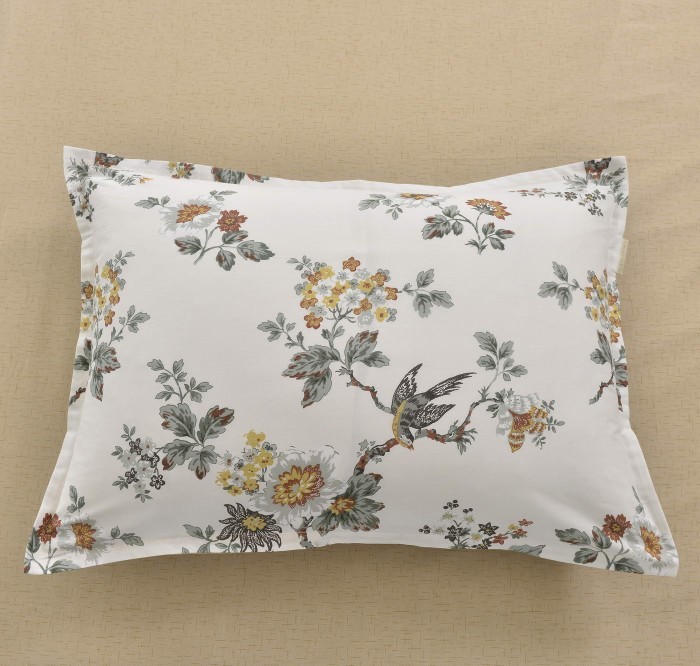 Шарли (беж) Комплект постельного белья сатин Евро 4н