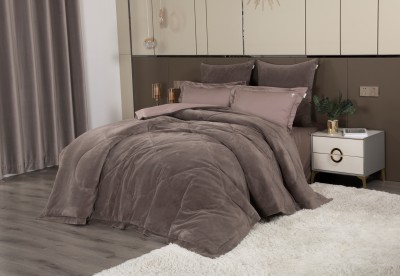 Комплекты для сна Lindor Fluffy (капучино трюфель) Egyptian Cotton Семейный