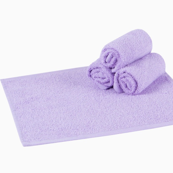 Подарочные полотенца Arya 4 ед Poly Лиловый