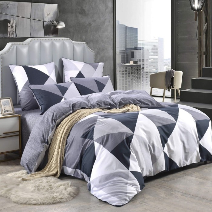 Джин (антрацит) Комплект постельного белья сатин 7Е