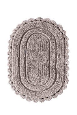 Loretta (мокко) Набор ков. для ванной кружевной 60х100 и 50х50