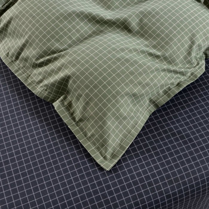 Диксан (хаки) Комплект постельного белья Сатин 2х