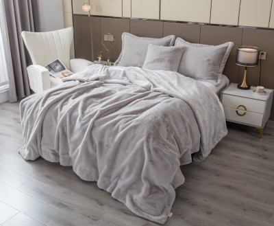 Покрывало декоративное Rabbit (бежевый платина) 220x240см 