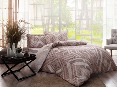 Постельное белье TAC SATEN AVRIL евро кофе