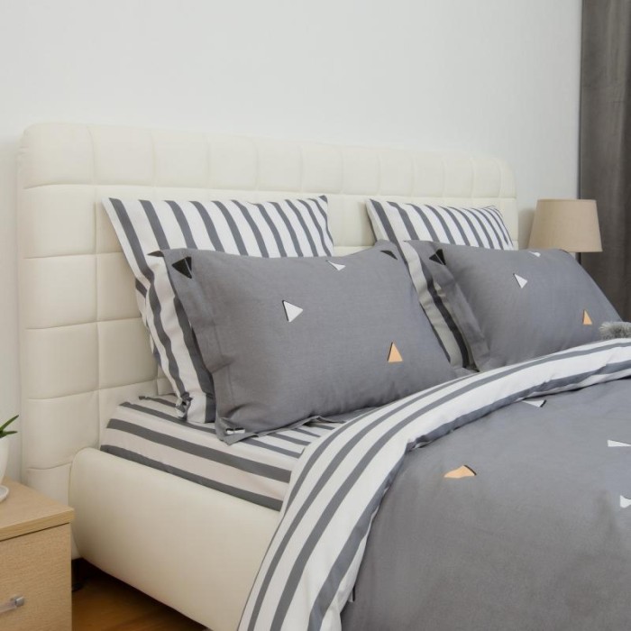 Постельное белье Asabella 408-6 евро печатный сатин