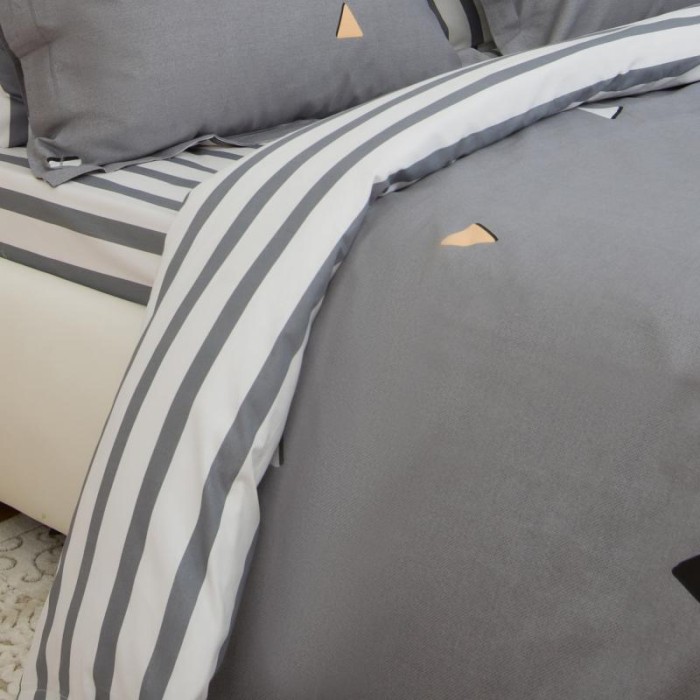 Постельное белье Asabella 408-6 евро печатный сатин