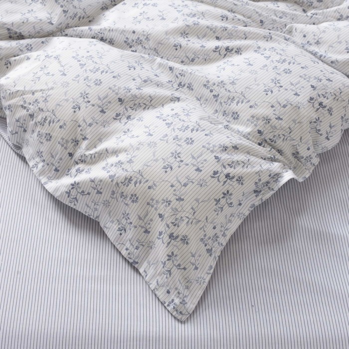 Майя голубой Комплект постельного белья Сатин 2х