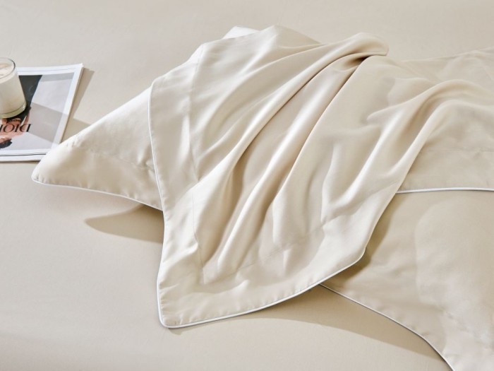 Постельное бельё Asabella 1,5-спальное, фланель-тенсел 2247-4S