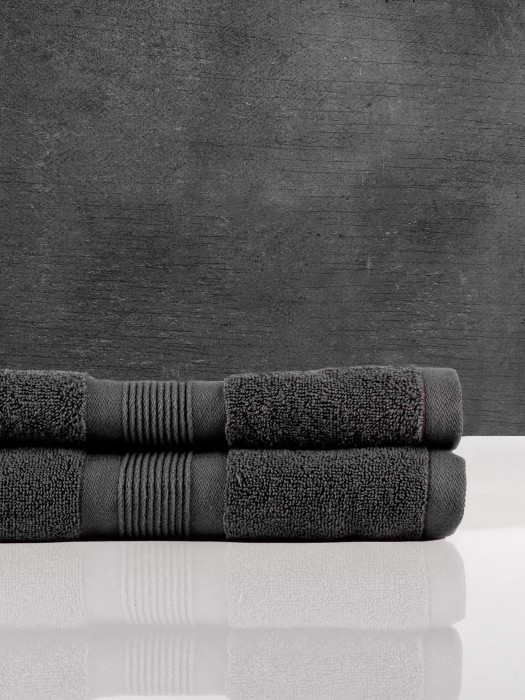 Moon (антрацит) 50х90 Полотенце Махровое
