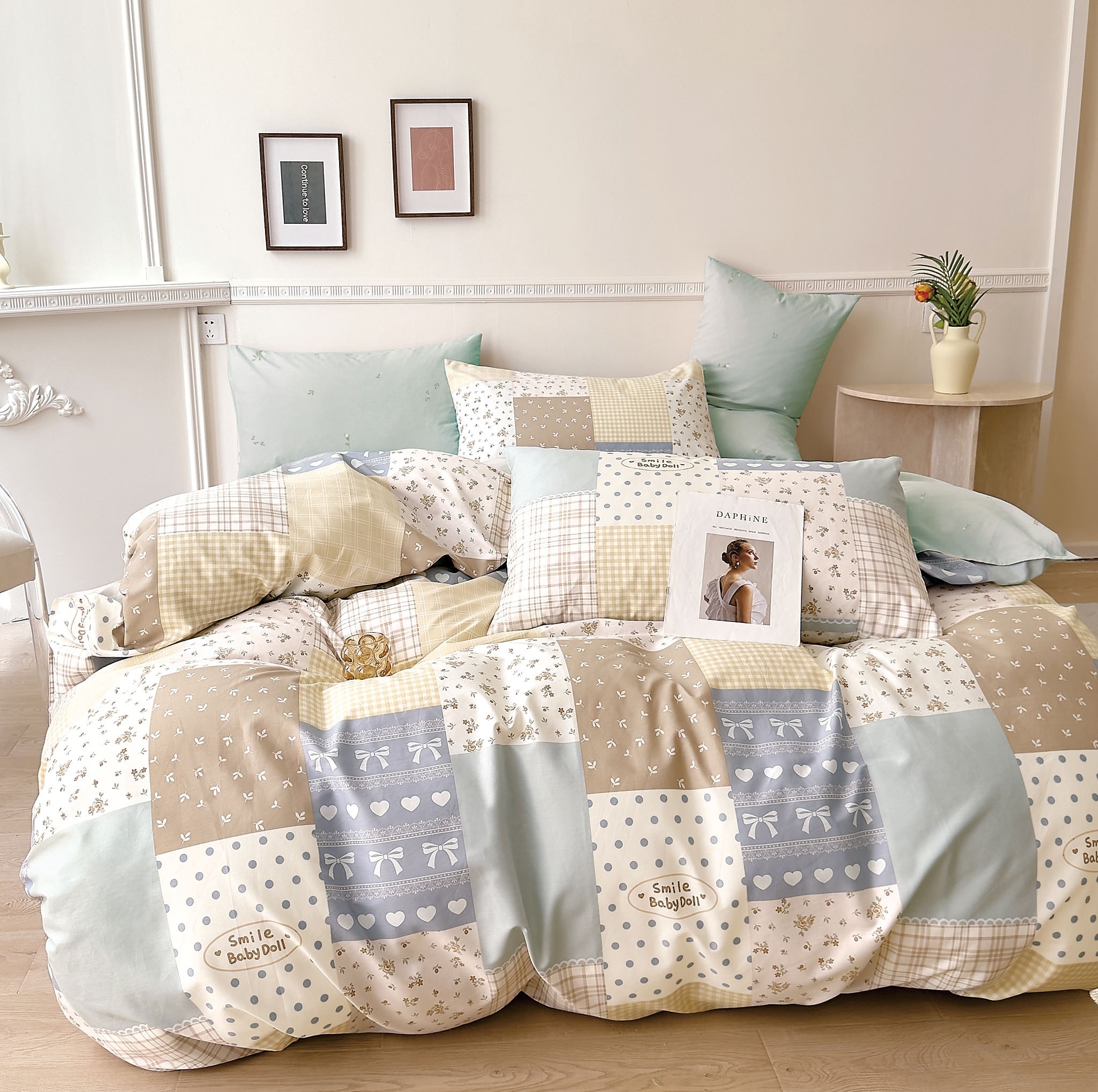 Постельное белье Tango Novella евро 4 наволочки TS04-X282 код1005