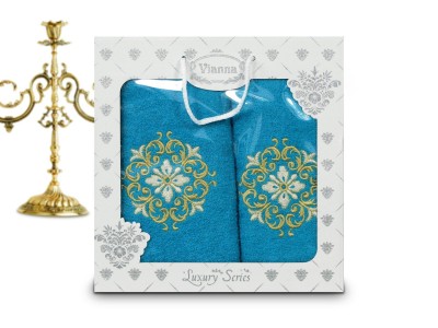 Набор полотенец Vianna Luxury Series (50x90, 70x140) 8049-06