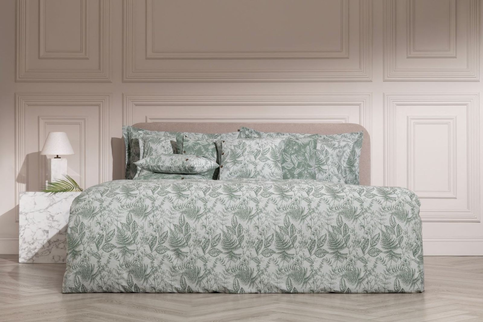 Пододеяльник Natural Fern Palette Grass 200x220