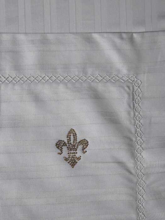 Комплекты для сна Stripe Royal (серебро) Egypt Cotton Семейный