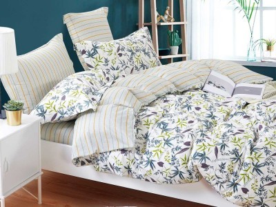 Постельное белье Asabella 1504-6 евро печатный сатин