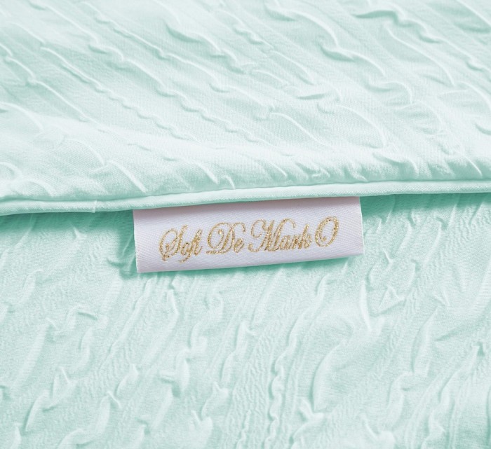 Саманта (ментол) Комплект постельного белья жатка Евро 4н