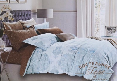 Йорик Комплект постельного белья сатин Евро 4н