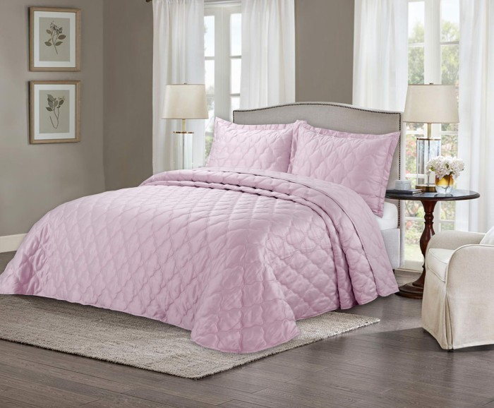 Одри (пепел роза) Покрывало 240х260