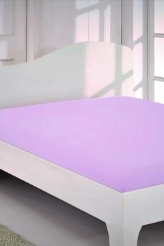 Простынь Трикотажная (свет.сирень) 100х200+30см на резинке