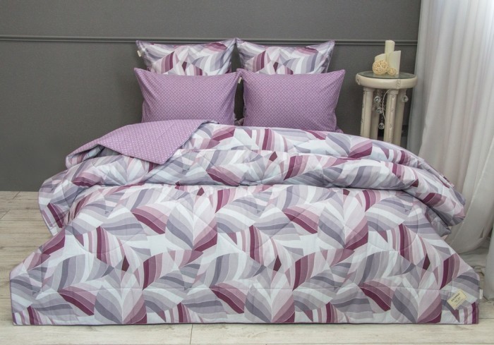 Постельный набор Кариота (аметист) Print Cotton евро